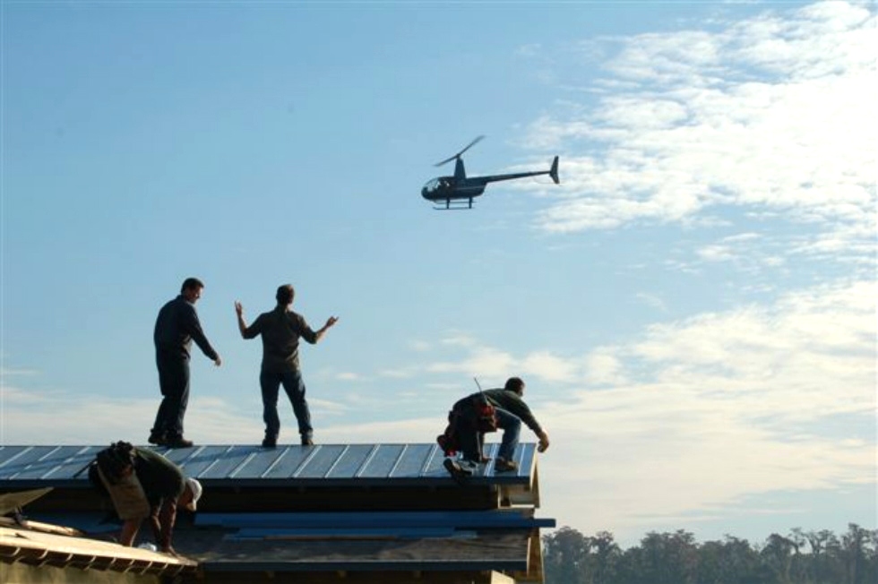  Filming The Aerial Shots | DIY Network TV Series Red Dog Helicopters 
