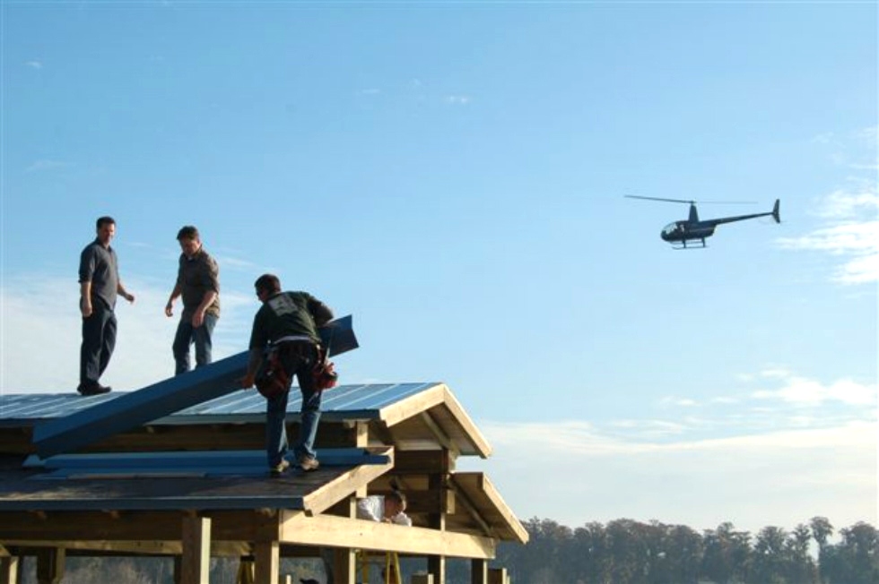  Filming The Aerial Shots | DIY Network TV Series Red Dog Helicopters 