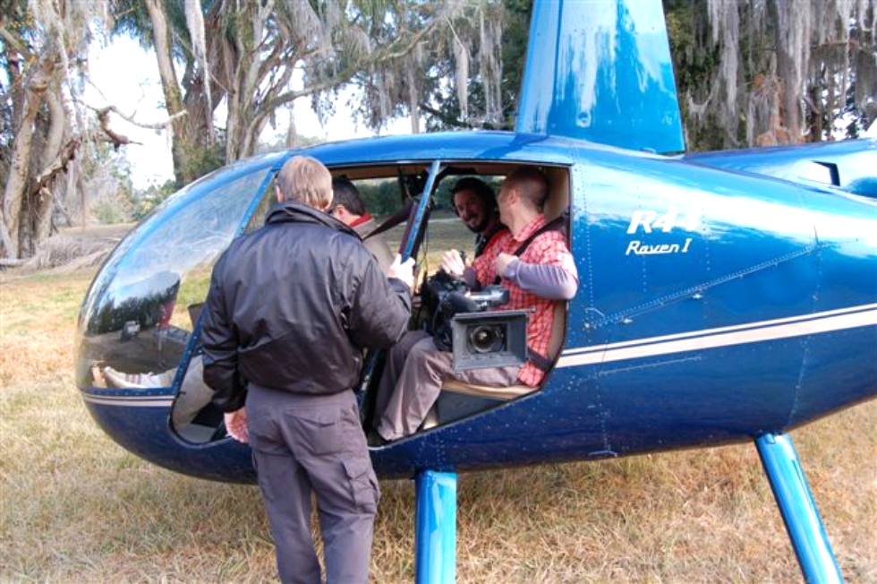  Filming The Aerial Shots | DIY Network TV Series Red Dog Helicopters 