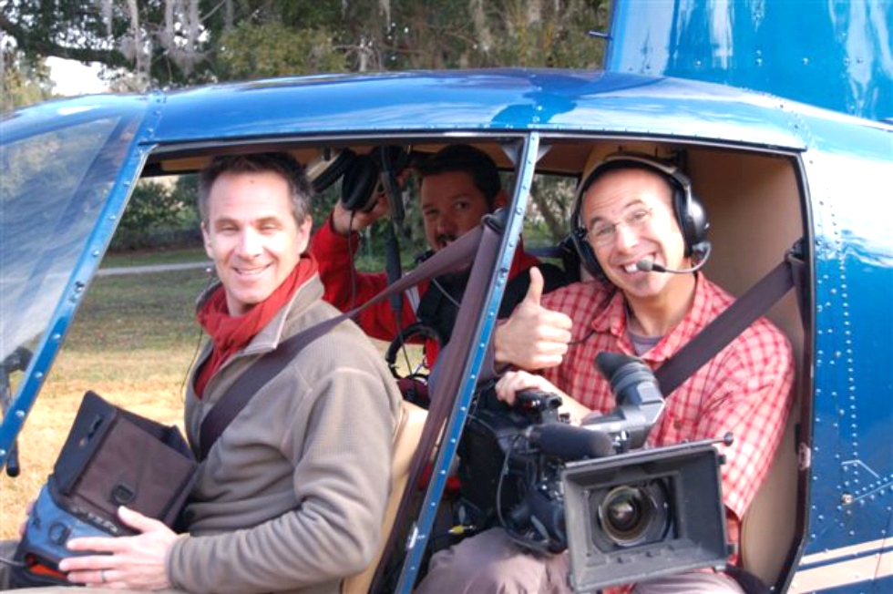  Filming The Aerial Shots | DIY Network TV Series Red Dog Helicopters 