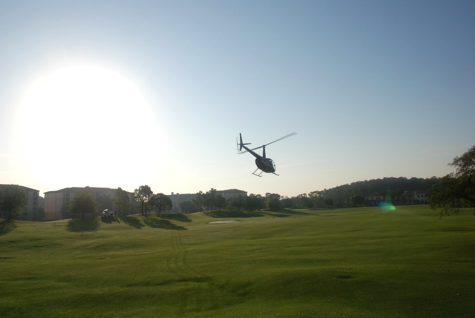 Golf Ball and Easter Candy Drops  Red Dog Helicopters 