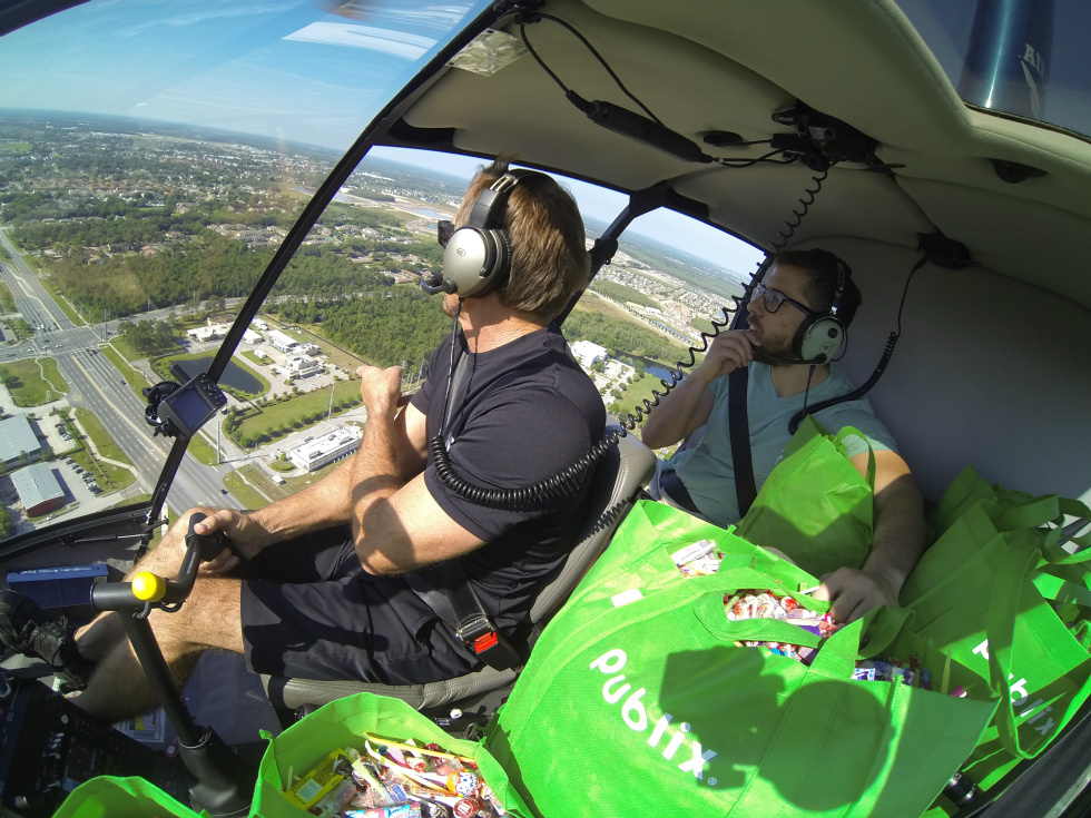 Golf Ball and Easter Candy Drops  Red Dog Helicopters 