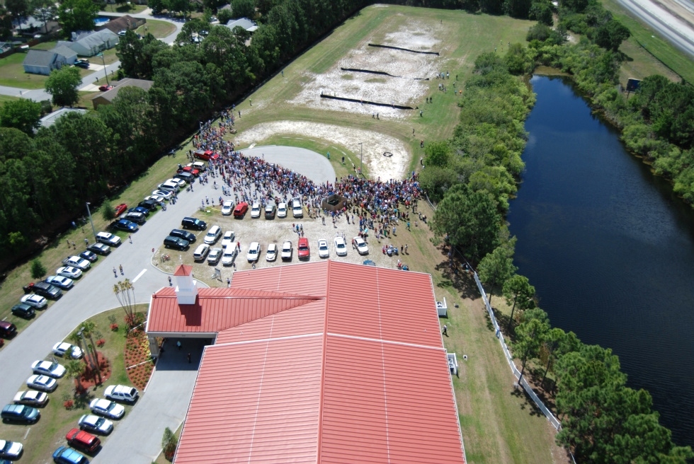 Egg Drop for Coastal Community Church Red Dog Helicopters 