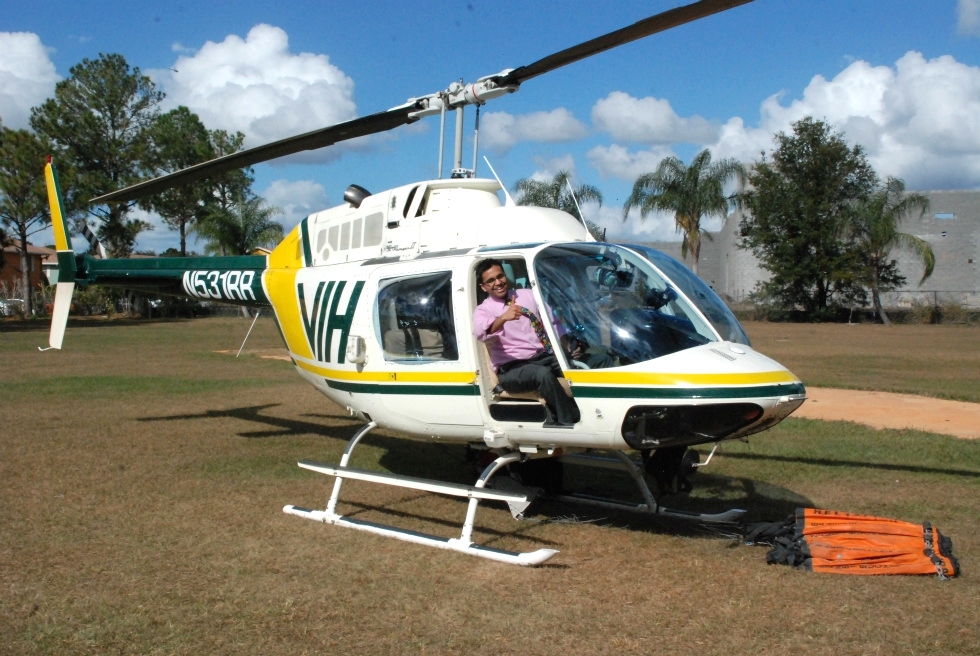 BAPS Children's Charity Red Dog Helicopters 